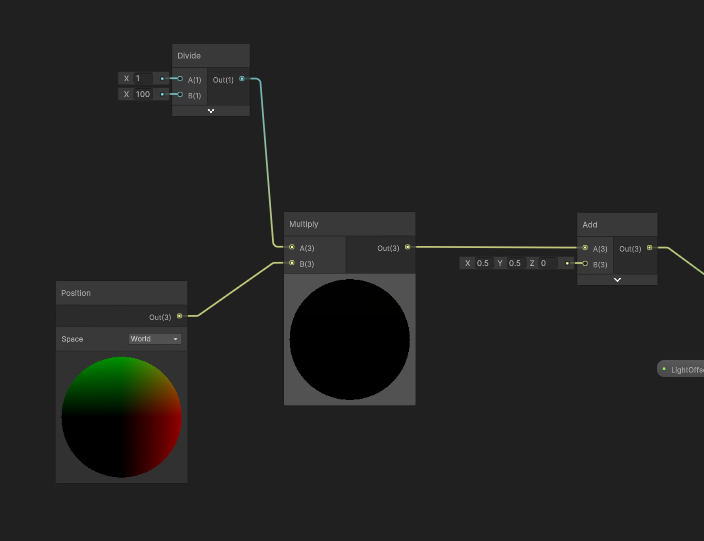 Shader Graph World Sampling